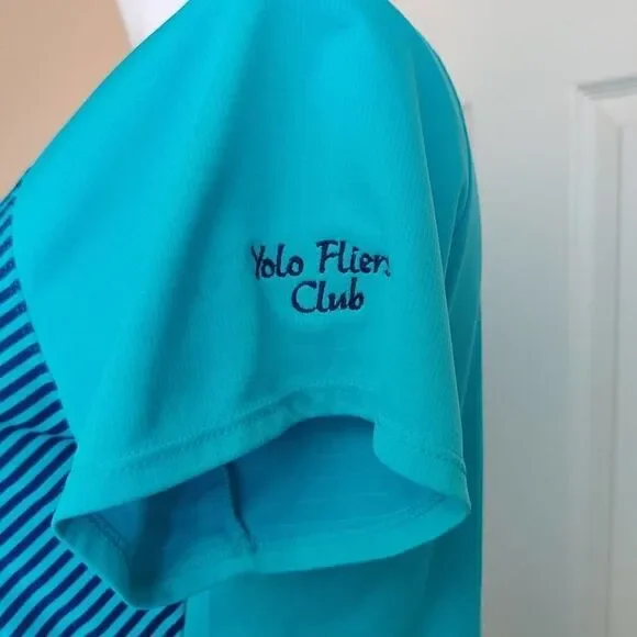 Adidas Climachill striped golf shirt sz XL - Picture 10 of 12